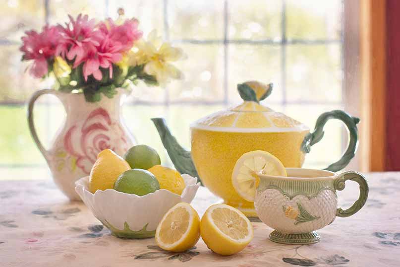 Drink Lemon Tea, Stay Refreshed